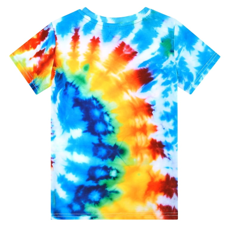 Aridak Kids Tie Dye Rainbow T-Shirt photo 2