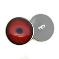 thumbnail image 6 of Dark Red Loon Bird Sew-On Button Glass Eyes, 6 of 8