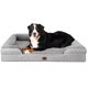 thumbnail image 1 of Cama para perros EHEYCIGA Orthopedic XL, impermeable, viscoelástica, gris, 1 of 8