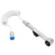 thumbnail image 3 of Cabezal de ducha rociador de bidé de baño de mano con galvanoplastia ABS con tubo de resorte G1/2 BSP, 3 of 8