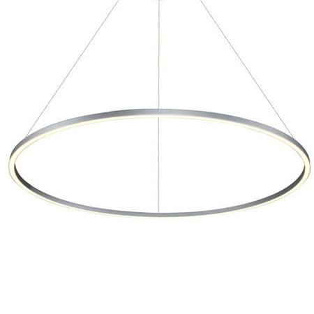 

Vonn Lighting VMC34912AL 51 in. Tania VMC34912AL Adjustable Suspension Fixture Modern Circular LED Chandelier Lighting Fixture in Silver
