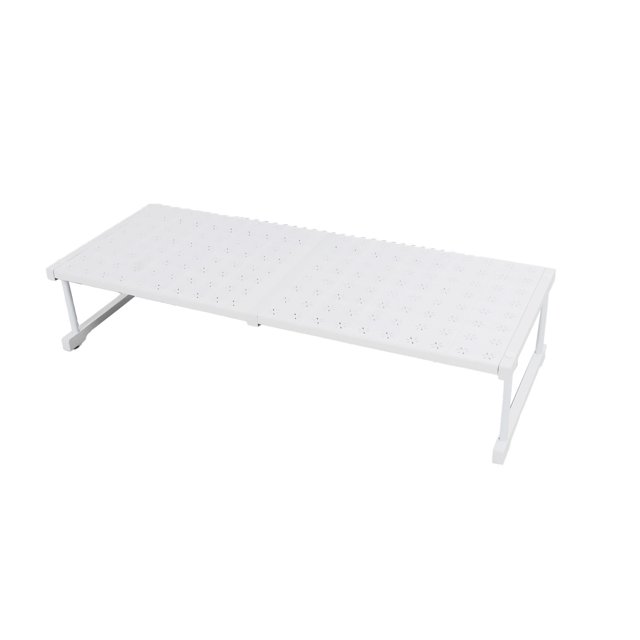 Expandable Closet Shelf Storage Rack Vegetable Retractable Layered Partition Expandable Rack for Cupboard Closet Shelves
