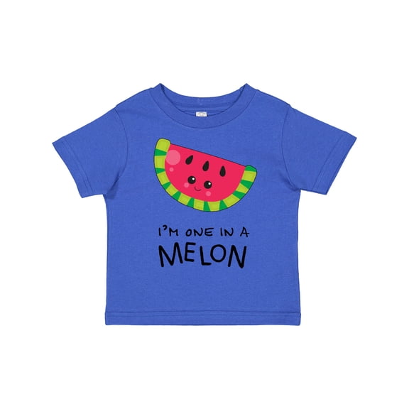 Inktastic I'm One in a Melon Watermelon Humor Boys or Girls Toddler T-Shirt