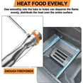thumbnail image 6 of Spirit E210 Grill Replacement Parts, 7635 Flavorizer Bars and 69785 Grill Burner Tubes for Weber Spirit I & II 200 with Front Control, Spirit S210 E/S 220, 15.3 Inch Flavor Bars and 69785 Burner Pipe, 6 of 9