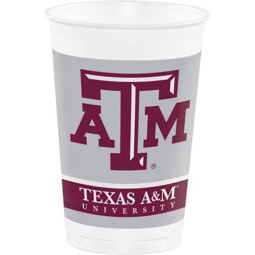 University of Alabama 20 oz Plastic Cups 24 Count for 24 Guests
