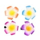 thumbnail image 1 of WORGEOUS 18 PCS PLUMERIA Centralo para el cabello de la flor de la playa CLIPS PEABLES (COLOR ALEATIVO), 1 of 9