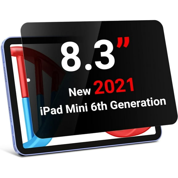 Privacy Screen Protector for iPad Mini 6, Anti Blue Light Anti-Spy Matte Screen Film Guard Screen Protector for 8.3” iPad Mini 6th Generation A2567 A2568 A2569 2021