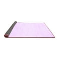 thumbnail image 2 of Ahgly Company Indoor Rectangle Solid Purple Modern Area Rugs, 3' x 5', 2 of 4