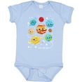 thumbnail image 3 of Inktastic Cute Planets, Kawaii Planets, Space, Cosmos, Stars Boys or Girls Baby Bodysuit, 3 of 5