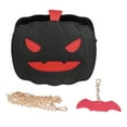 thumbnail image 1 of Bolsa de mano con forma de calabaza, gran capacidad, bolsa de dulces de Halloween, bolsa de hombro para festival de Halloween, color negro, 1 of 14