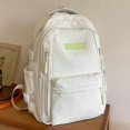 thumbnail image 2 of HJYCHN School Backpack for Girls Large Capacity Multi Compartment Computer Daypack for Middle Kids Girl School Backpack White One Size, 2 of 4