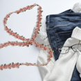 thumbnail image 2 of 4. 5m Decorating Lace Embroidered Trim Ribbons Flowers Embroidered Trim for Applique Headband Sewing or Craft Projects Decoration, 2 of 8