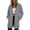 Gray, variant on Kezqiaxn Womens Sweatshirt Fashion Long Sleeve Casual Sweatshirts Zip up Hoodie with Pockets Fall Winter Clothes Blue M