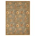 thumbnail image 2 of EORC F6003BL 7.83 x 11.17 ft. Pankaj Blue Wool Florance Area Rug, 2 of 4