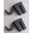 thumbnail image 1 of 2 Pack AR500 Steel Shooting Target Hanger T-Post Holder Stand, 1 of 4