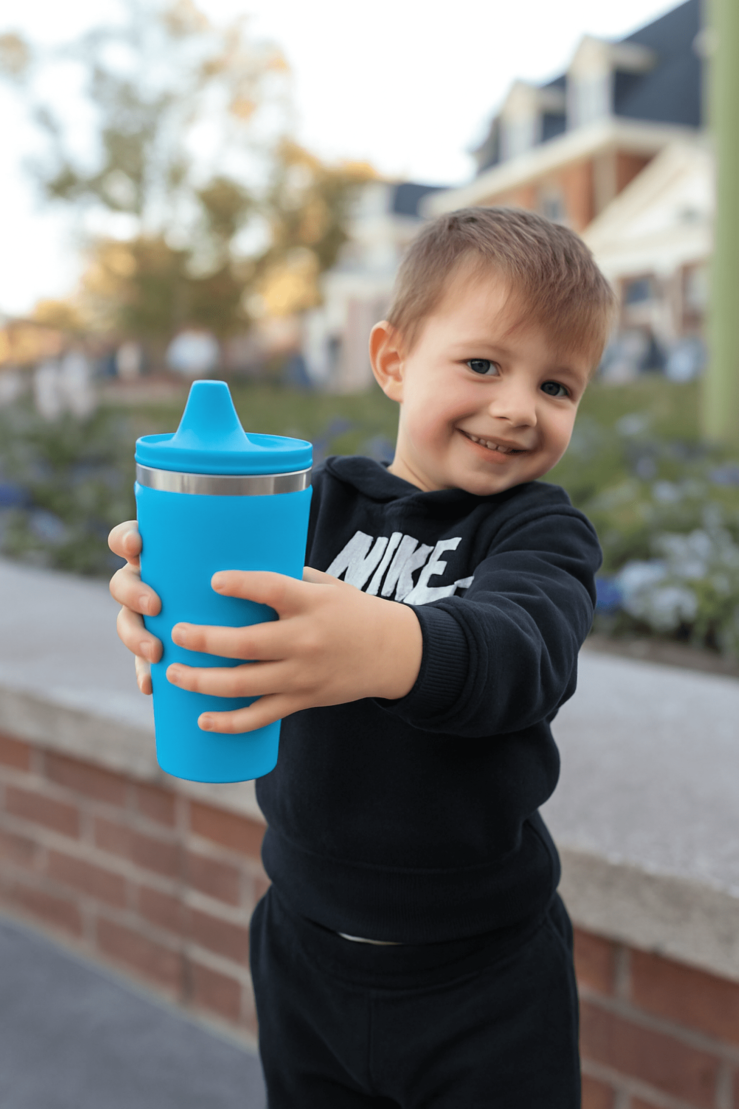 Replay 10oz Blue Vacuum-Insulated Sippy Cup for Kids