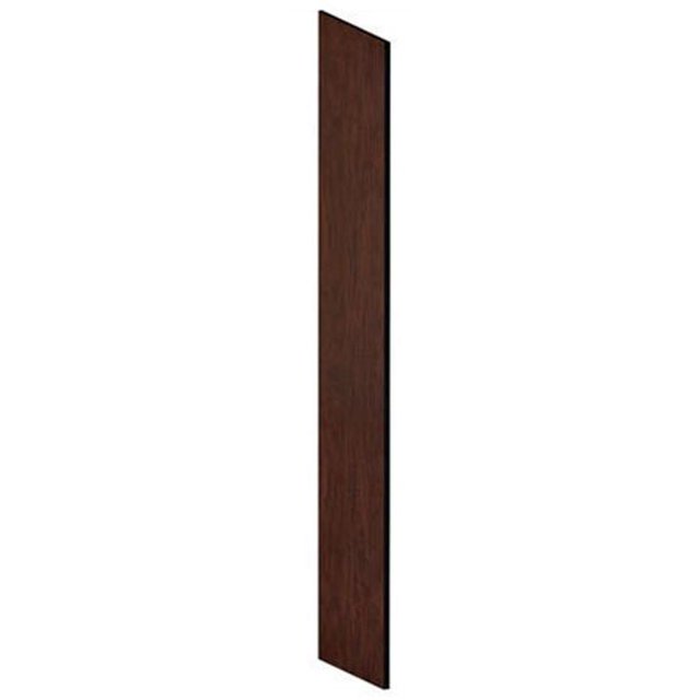 Salsbury Industries 22234MAH Side Panel for Extra Wide Designer Wood Locker with Sloping Hood - Mahogany