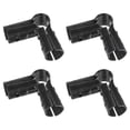 thumbnail image 1 of Uxcell 4-Pack Conector de Tubería Estructural, Abrazadera de Tubería de 90 Grados y 3 Vías para Tubería de OD 1.1" o 28MM, 1 of 1