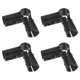 thumbnail image 1 of Uxcell 4-Pack Conector de Tubería Estructural, Abrazadera de Tubería de 90 Grados y 3 Vías para Tubería de OD 1.1" o 28MM, 1 of 1