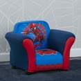 thumbnail image 2 of Delta Children Marvel Spider-Man Upholstered Chair with Sculpted Plastic Frame, 2 of 5