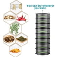 thumbnail image 3 of Luniquz 8/6/4/2-Layer Herb Drying Rack, 2ft Plant Hanging Mesh Dry Net, 3 of 6