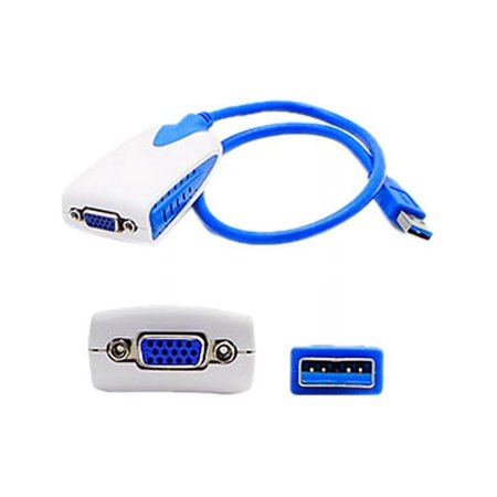 UPC: 0821455047903 | Addon 8In Usb 3.0 (A) Male To Vga Female Blue Video Adapter