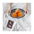 thumbnail image 4 of 24 Pcs Plateau de Service en Plastique Panier de Frites Ovale Plateau de Restauration Rapide Restaurant Bar Frites, 4 of 5