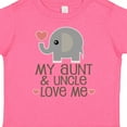 thumbnail image 4 of Inktastic Aunt and Uncle Love Me Nephew Boys or Girls Toddler T-Shirt, 4 of 5