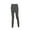 Dark Grey, variant on Tersarium Women's Two in One Leggings with Attached Mini Skirt Elastic Waistband Casual Skinny Pants (Dark Grey)