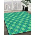 thumbnail image 2 of Ahgly Company Indoor Round Patterned SpringGreen Area Rugs, 8' Round, 2 of 6
