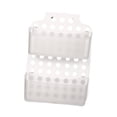 thumbnail image 2 of Estante de almacenamiento para baño, estante colgante para ducha, organizador que ahorra espacio con organizador extraíble. Blanco sin agujero, 2 of 9