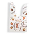 thumbnail image 3 of Bolsas de plástico para orejas de conejo para niños, paquetes de dulces de animales de cartón para fiesta de cumpleaños, galletas, hornear, regalos DIY, suministros, 10/20 piezas, 3 of 5