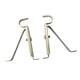 thumbnail image 4 of Juego de 2 soportes para barra de cortina de hierro, accesorios de montaje en pared ajustables para varilla de 15 mm, 4 of 9