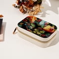 thumbnail image 7 of Chameleon Velvet Portable Storage Box with Removable Compartment: Display Case, Jewelry Box, and Jewelry Stand - Gift, 7 of 7