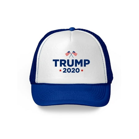 Awkward Styles Trump 2020 Baseball Cap Donald Trump Trucker Hat for Men and Women Political Gifts Republican Campaign Caps Keep America Great Election 2020 USA Trump Hat US Flag Trump Baseball Hat