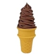 thumbnail image 1 of Cono de helado, modelo de comida de helado de simulación, juguete de comida de juego de rol realista Marrón, 1 of 8