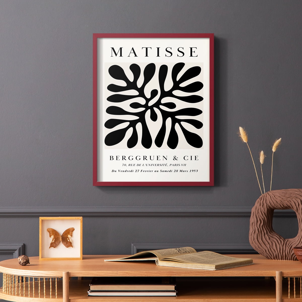Matisse CCLXVII in Solid Wood 8 x 10 Framed Print
