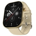 thumbnail image 1 of HAMMER Tussle 2.01" HD Display Smart Watch, Bluetooth Calling, Rotating Crown, Voice Assistant, in-Built Games, Smart Notifications, Sports Mode, DND, Raise to Wake (Champagne Gold), 1 of 7