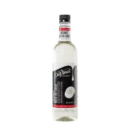 DaVinci Gourmet Classic Syrup, Coconut, 750ml