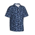 thumbnail image 2 of Daiia Anchors Ship Hawaiian Shirt for Men Gentle Cotton Regular Short Sleeve Casual-XX-Large, 2 of 9