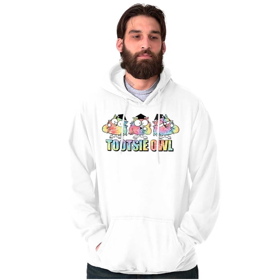 Tootsie Pop Mr Owl Mascot Tie Dye Hoodie Sweatshirt Women Men Brisco Brands S