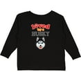 thumbnail image 3 of Inktastic Husky Dog Lover Boys or Girls Long Sleeve Toddler T-Shirt, 3 of 5