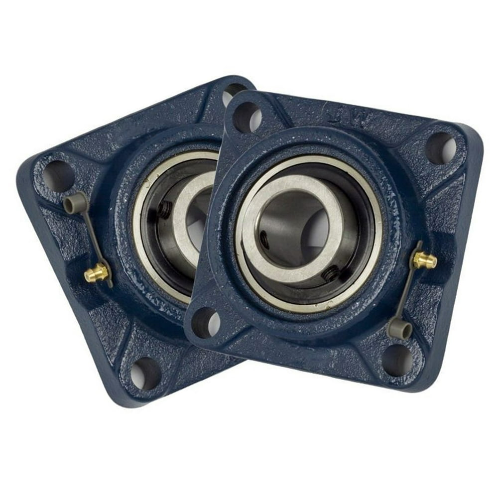 Jeremywell 2 PIECES 1 inch 4 Bolts Pillow Block Flange Bearing,UCF20516,SelfAlignment
