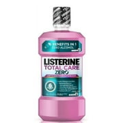 Listerine Mouthwash, Total Care Zero Alcohol Fresh Mint, 16.9 oz - Case of 6