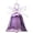 February, variant on Birthstone Bell Ornament