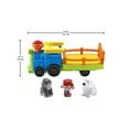 thumbnail image 4 of Fisher-Price Little People Choo-Choo Zoo Train with Music and Sounds for Toddlers, 3 Figures, 4 of 4