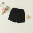 thumbnail image 4 of U·nikaka 5-Pack Baby Girl Shorts Cotton Flare Toddler Shorts Solid Color Newborn Pants, 4 of 10
