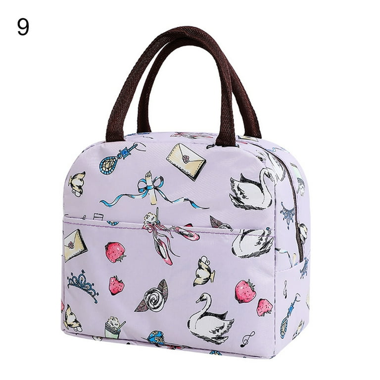 Cheers.US Lunch bag, Insulated Lunch Bag for Women Men Small Lunch Box  Container Reusable Leakproof Tote for Office, Work, School, Beach or Travel  