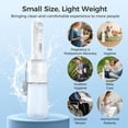 thumbnail image 3 of Portable Bidet for Travel, Rechargeable Electric Handheld Bidets with 2 Spraying Modes -350 ML Travel Bidet, 3 of 7