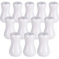 thumbnail image 1 of Autorización：12 piezas de borlas de cordón de madera para persianas de ventana, borlas de cordón de madera, cordón de perillas, extremo de tirador de gotas para persianas o cortinas (blanco) Adepaton WRJM-296-1, 1 of 4